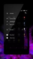 xBlack - Purple Theme for Xper स्क्रीनशॉट 1