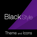 Black Purple Premium Theme aplikacja