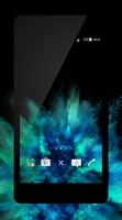 xBlack - Teal Theme for Xperia Cartaz