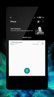 برنامه‌نما xBlack - Teal Theme for Xperia عکس از صفحه