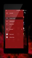 xBlack - Red Premium Theme for تصوير الشاشة 1