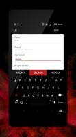 xBlack - Red Premium Theme for capture d'écran 2