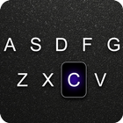 آیکون‌ Black Typing Keyboard Theme