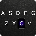 Black Typing Keyboard Theme icône