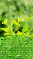 Green Keyboard Theme & Emoji постер
