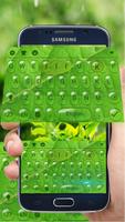 Green Keyboard Theme & Emoji скриншот 2