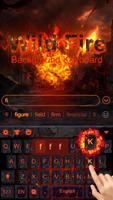 Burning Fire Keyboard Theme ảnh chụp màn hình 3
