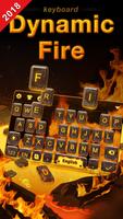Live Fire GIF Keyboard Theme 2018 постер