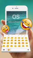 OS 11 Style Keyboard Theme постер