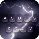 Lightning Live Keyboard Theme 2018 icône