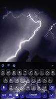 Lightning Live Keyboard Theme 2018 постер