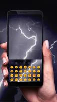 Lightning Live Keyboard Theme 2018 imagem de tela 1