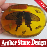 amber stone design