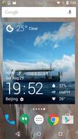 Navigation clock weather screenshot 1