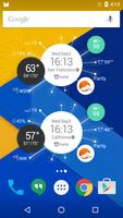 Digital Clock&weather forecast capture d'écran 1