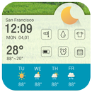 Clock weather elegant APK