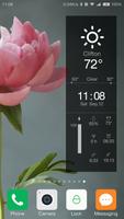 tablet weather battery widget الملصق