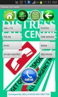 NIGERIA DISTRESS CALL CENTRE poster