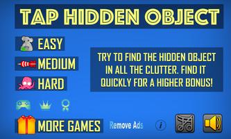 Poster Tap Hidden Object