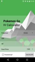 IV Calculator for Pokemon Go Affiche