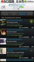 Ambling BookPlayer Lite captura de pantalla 1