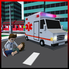 Ambulance Game 2018: Ambulance Simulator Driver 3D آئیکن