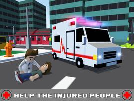 Krankenwagenspiel 2018: Krankenwagen-Simulator Screenshot 2