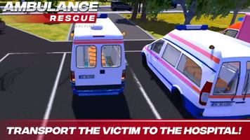 Ambulance Rescue Driving ảnh chụp màn hình 1