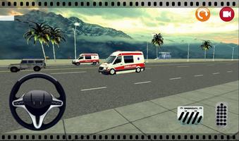 Trafikte Ambulans Sürme 3D screenshot 1