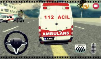 Trafikte Ambulans Sürme 3D screenshot 2