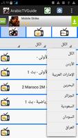 Arabic Tv Guide, syot layar 1