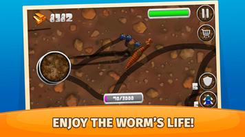 Worm Journey 3D capture d'écran 2