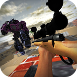 Sniper vs Futuristic Robot