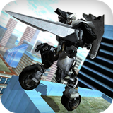 Robot X Ray Hoverboard 3D icon