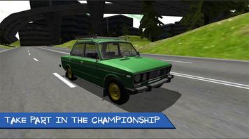 Russian Racing Lada Vaz 2106 پوسٹر