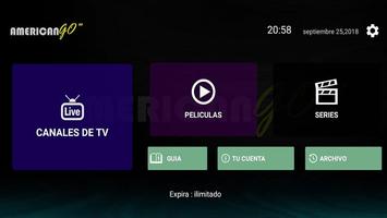 American Go IPTV captura de pantalla 1