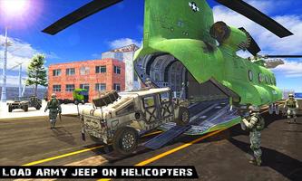 Offroad Army Transport Drive ポスター