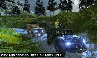 Offroad Army Transport Drive capture d'écran 2