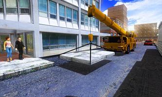 New City Road Construction 3D Affiche