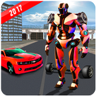 Futuristic Robot Car Sim アイコン