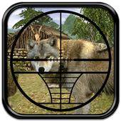 Chasse jungle loup icon