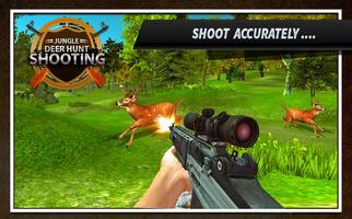 Jungle Deer Hunt Shooting capture d'écran 1