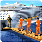 囚犯运输船3D 图标