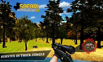 Safari Hunting Jungle Zone 3D capture d'écran 2