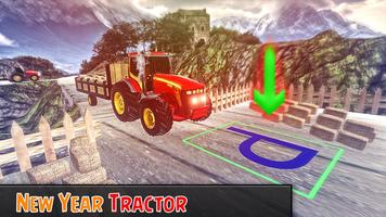 Rural Tractor Game - Fun Driving 2018 Affiche