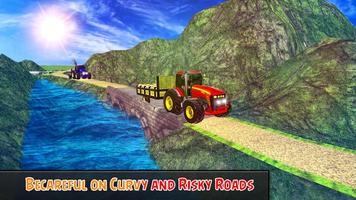 Rural Tractor Game - Fun Driving 2018 capture d'écran 3