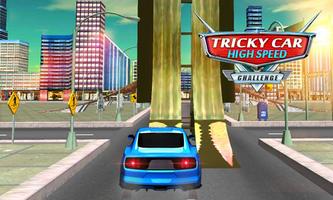 Tricky Car High Speed Challenge capture d'écran 2