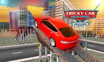 Tricky Car High Speed Challenge capture d'écran 3