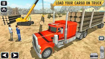 Cargo Truck Drive Simulator 2019 - New Truck Games ポスター