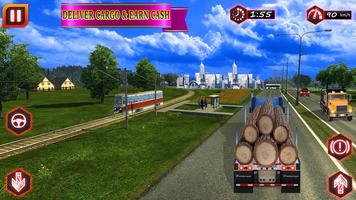Cargo Truck Drive Simulator 2019 - New Truck Games स्क्रीनशॉट 3